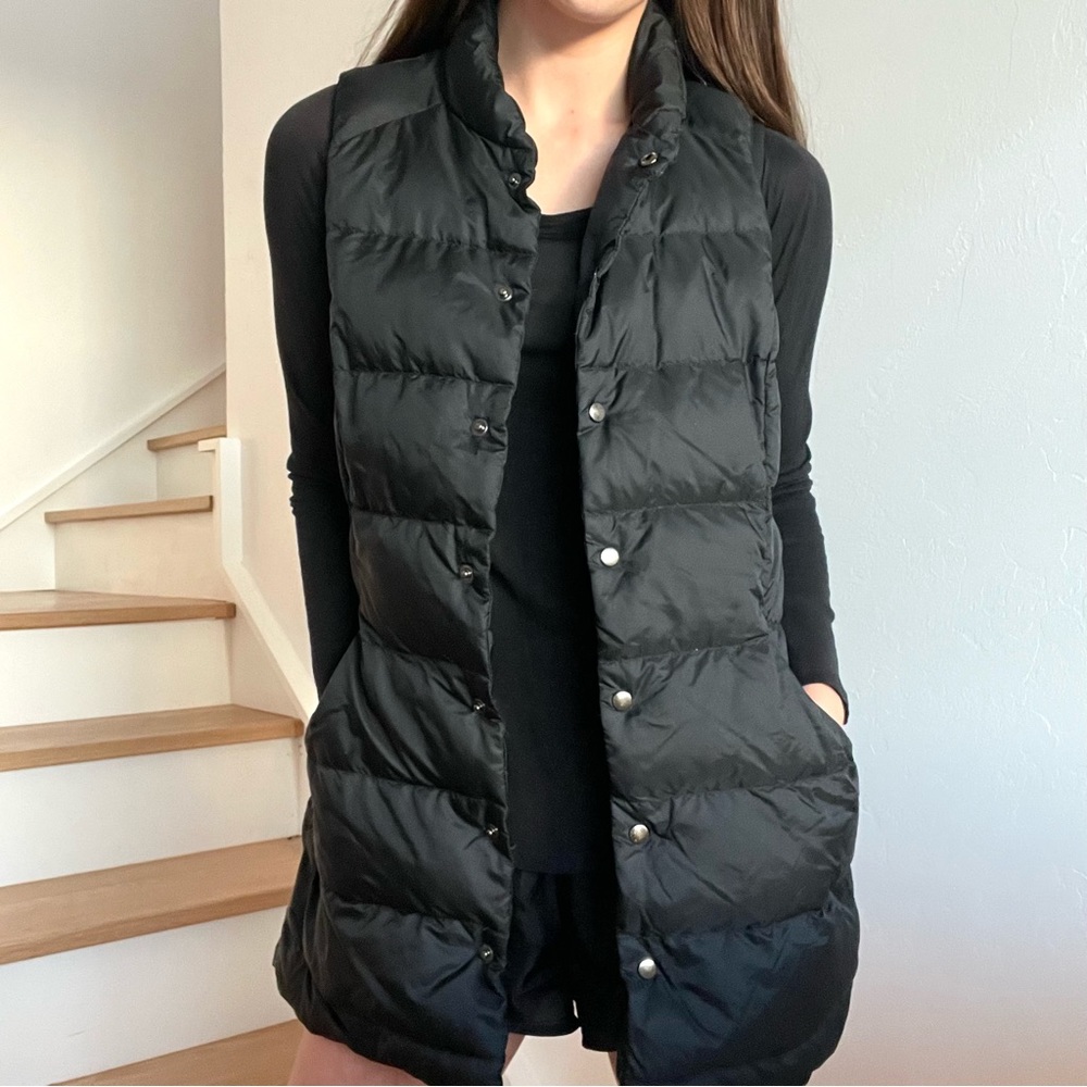 lululemon athletica Black Puffer Vest
